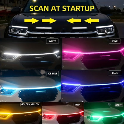 Car LED Hood Light Strip Car Decoration