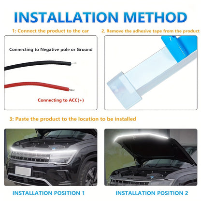 Car LED Hood Light Strip Car Decoration