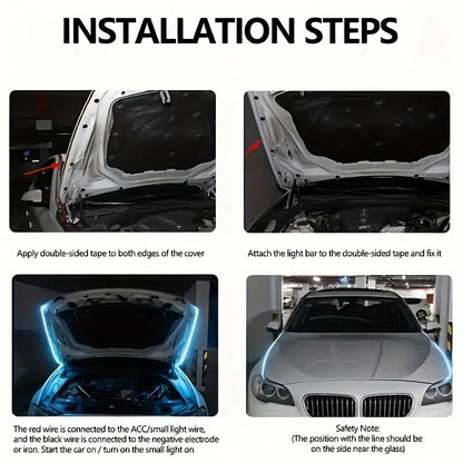 Car LED Hood Light Strip Car Decoration
